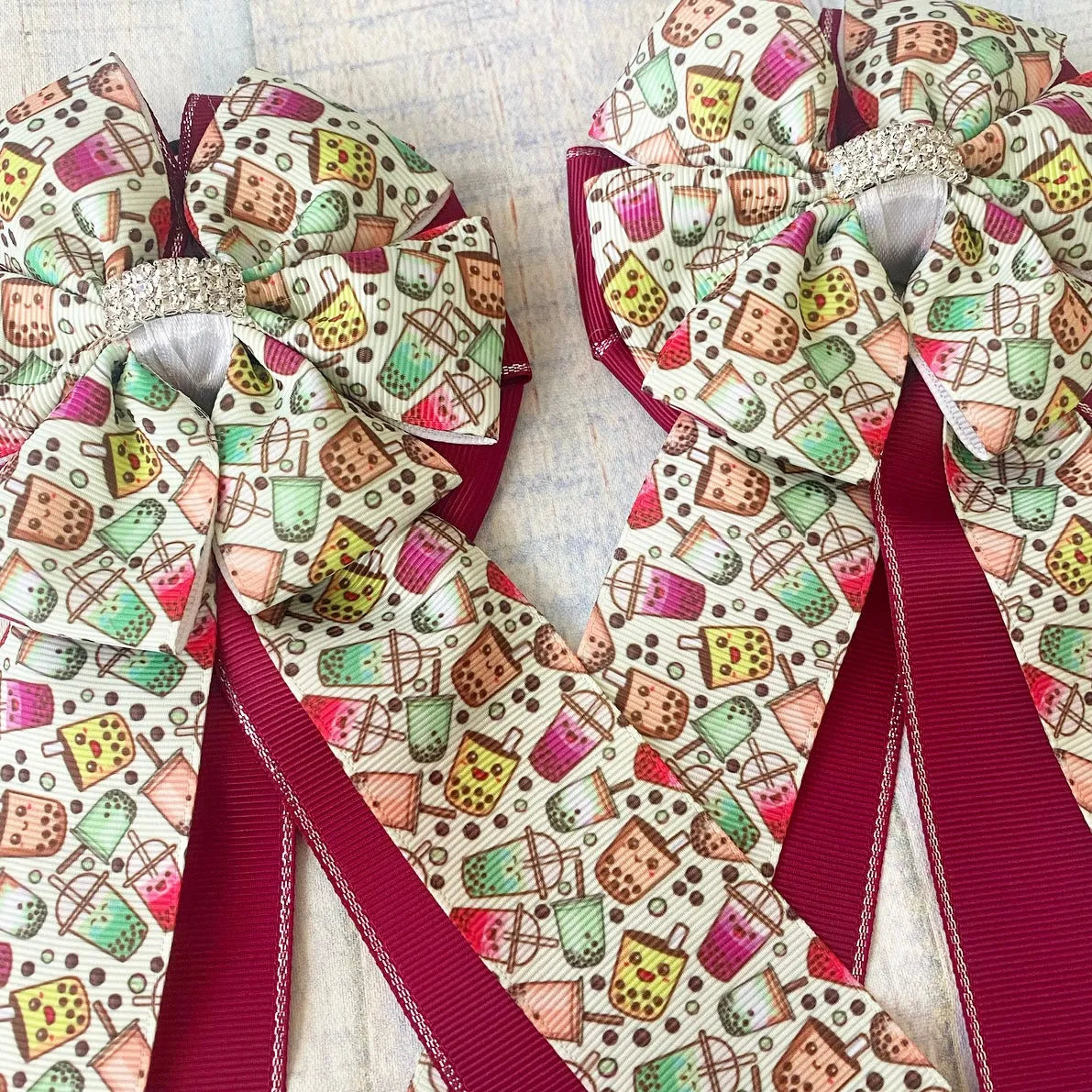 ❤️ Show Bows: Boba Tea *NEW