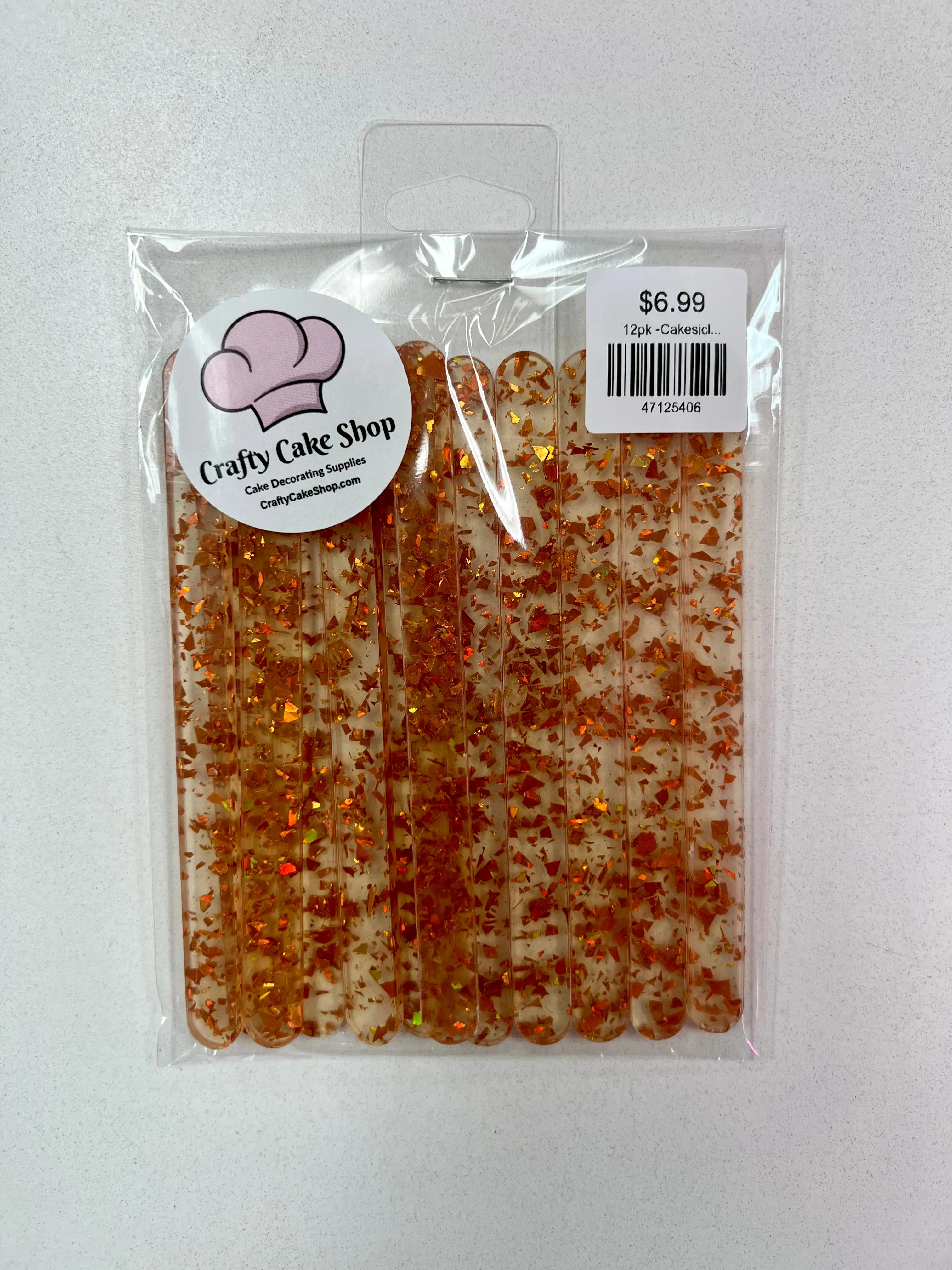 12pk -Cakesicle Sticks Acrylic
