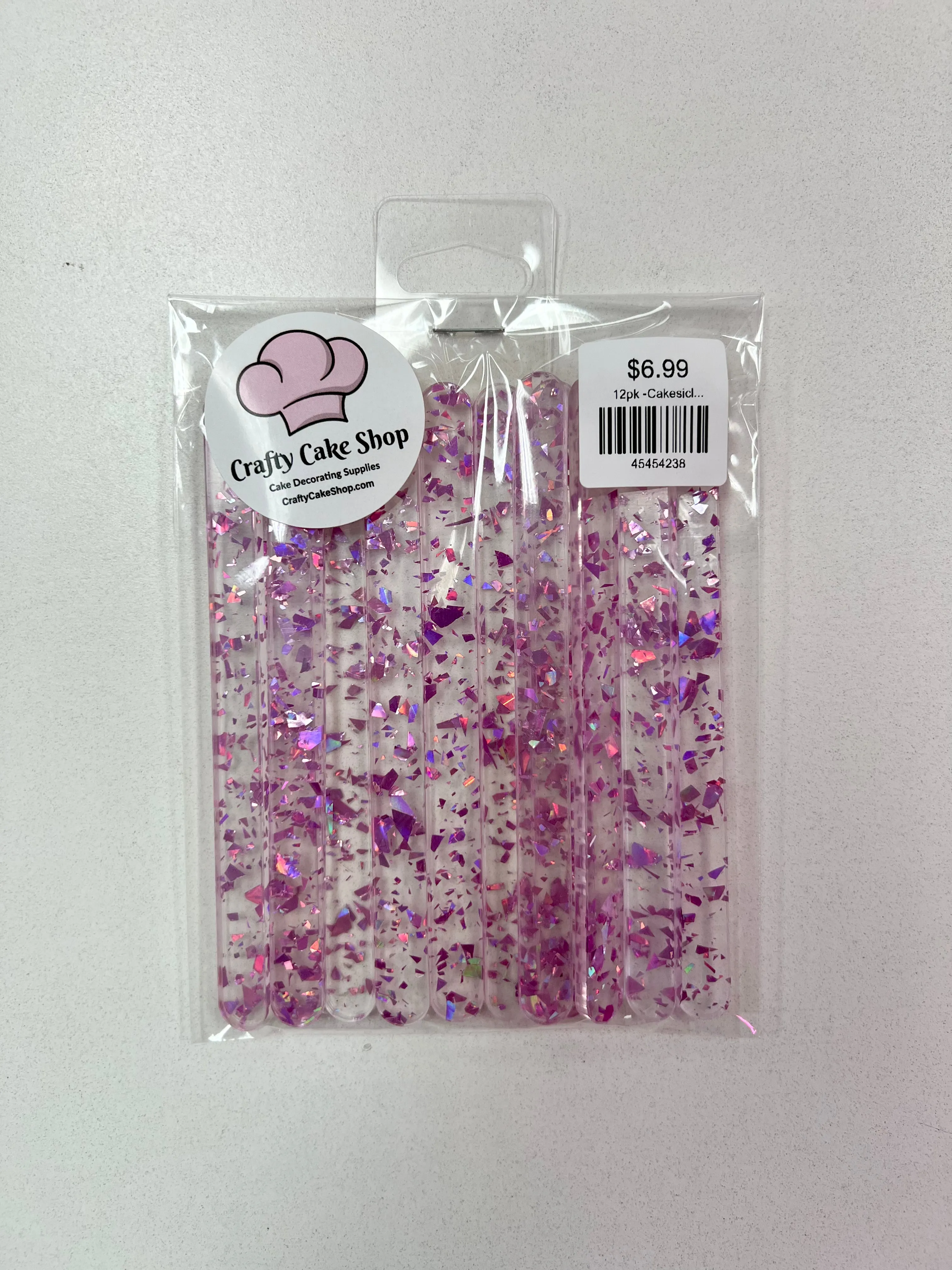 12pk -Cakesicle Sticks Acrylic
