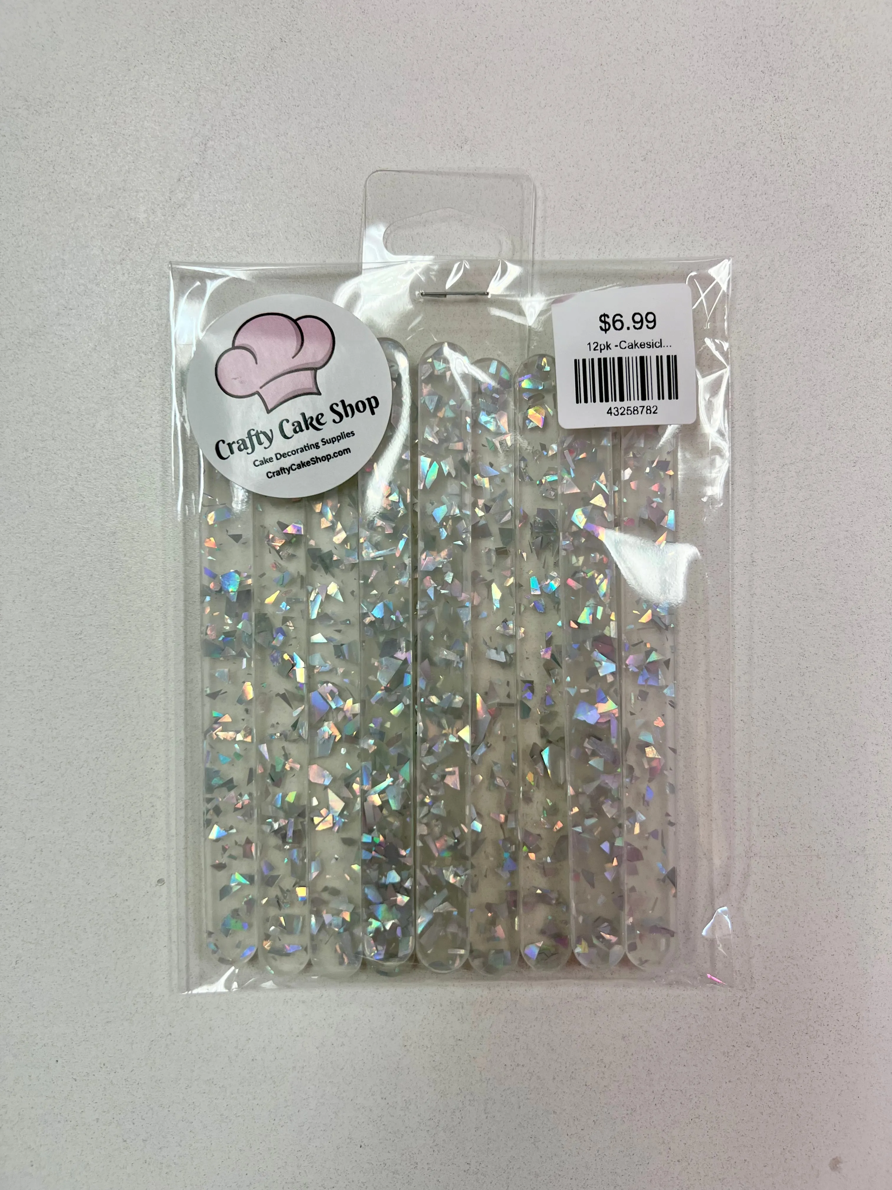 12pk -Cakesicle Sticks Acrylic