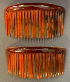 2 BIG 5" Vintage Hair Combs.. Very Effective...