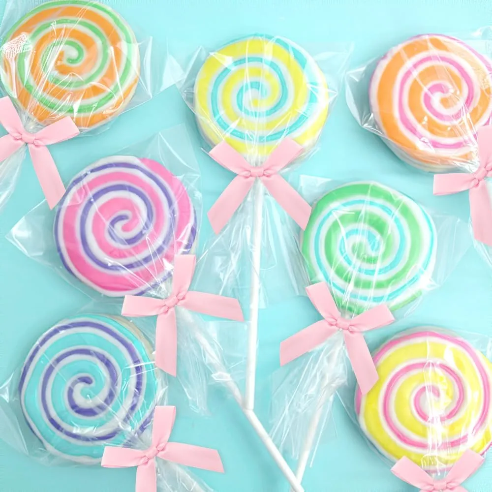 30 Pack Pink Twist Tie Bow, Satin Ribbon Bows Small Bows for Crafts, Mini Bowties Bowknot for Valentine Gifts DIY Decorations Treat Bags, Gift Wrap Bows, Premade Tiny Bows for Bakery Cookie Candy Bags
