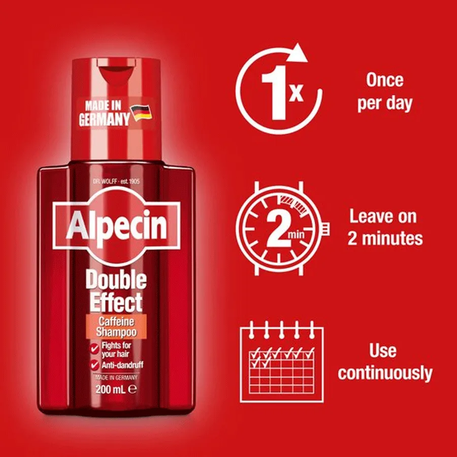 Alpecin Double-Effect Caffeine Shampoo 200ml