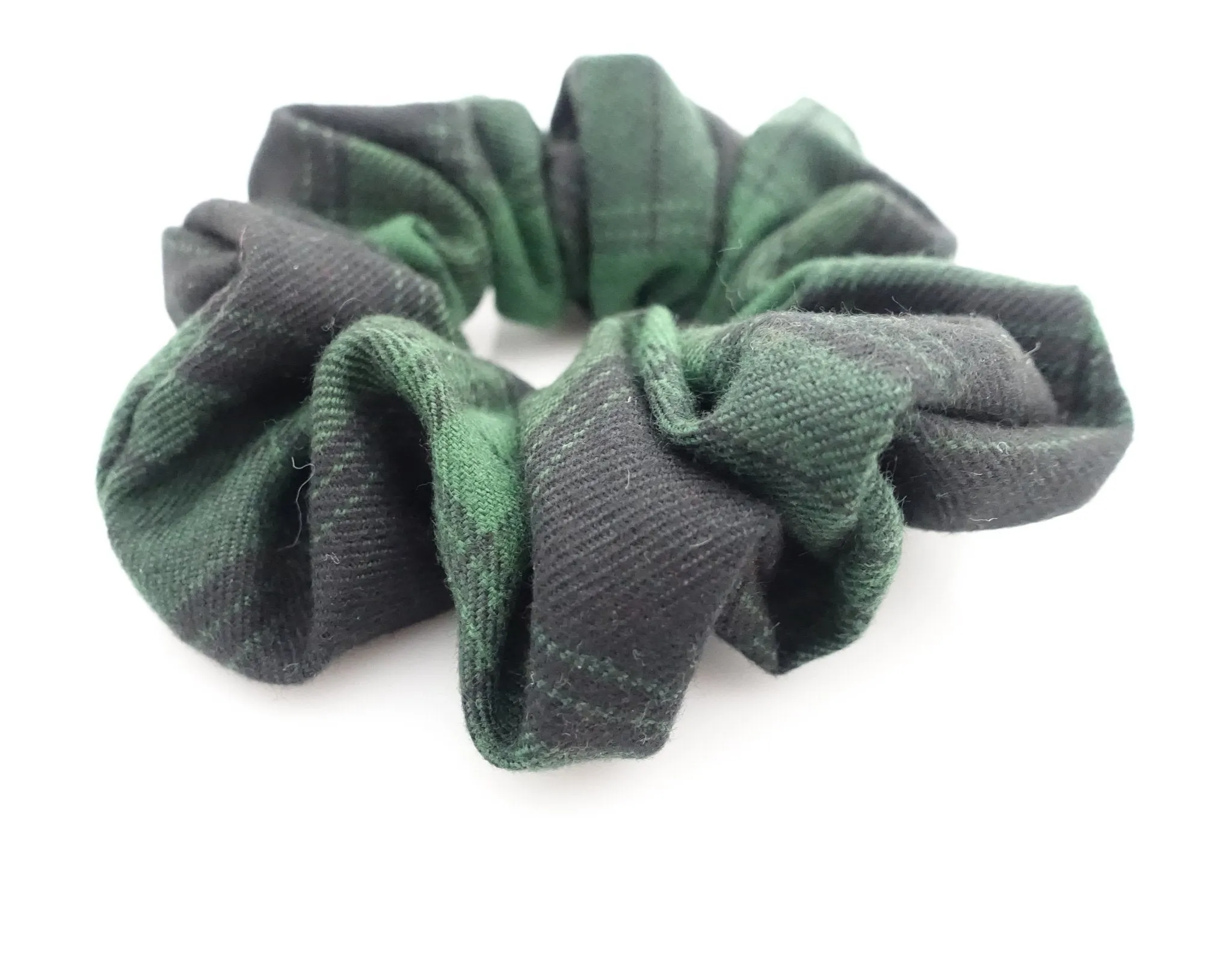 basic plaid check Fall Winter scrunchies casual women hair tie scrunchy
