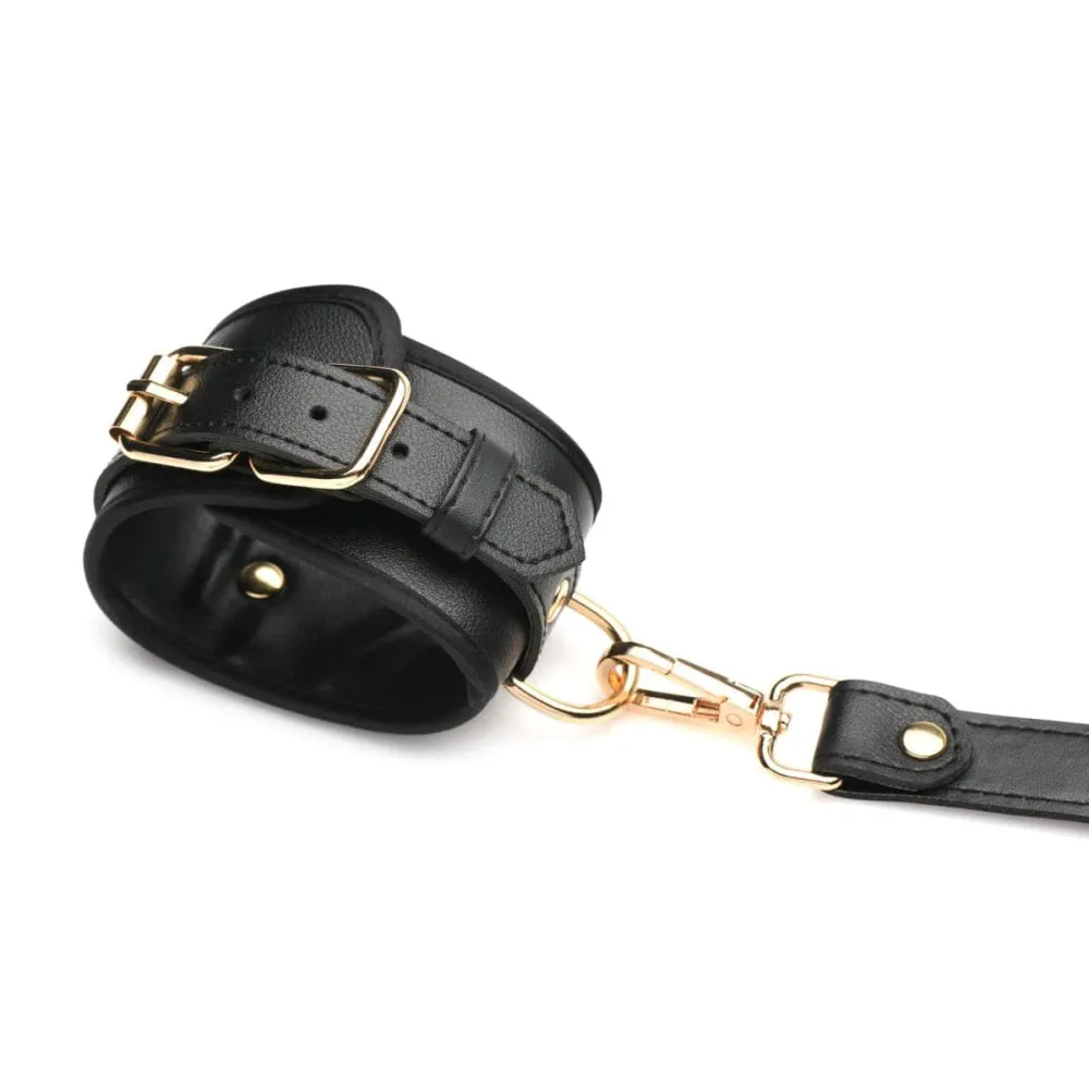 Black Bondage Harness w/ Bows XL/2XL