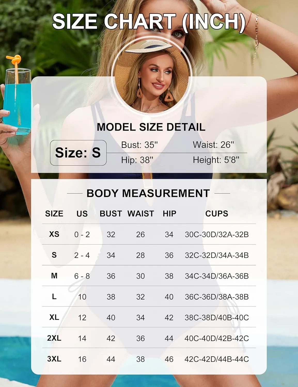 BMJL Women's Tummy Control Swimsuits Ruched One Piece Bathing Suit Double Straps Deep V Neck Drawstring Swimsuit