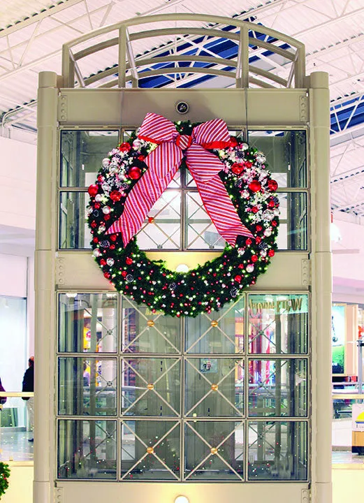 Candy Cane Structural Bow