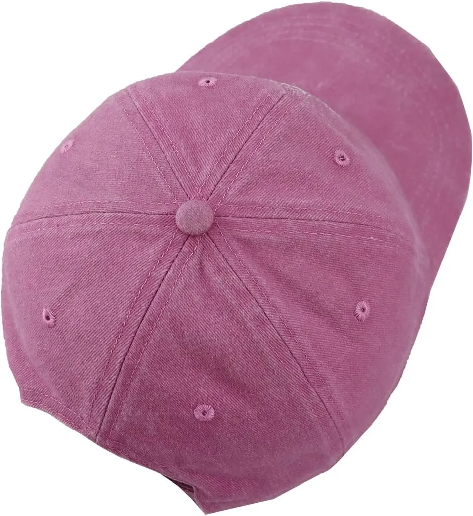 Chicken Mom Hat for Women, Adjustable Embroidered Cotton Baseball Cap
