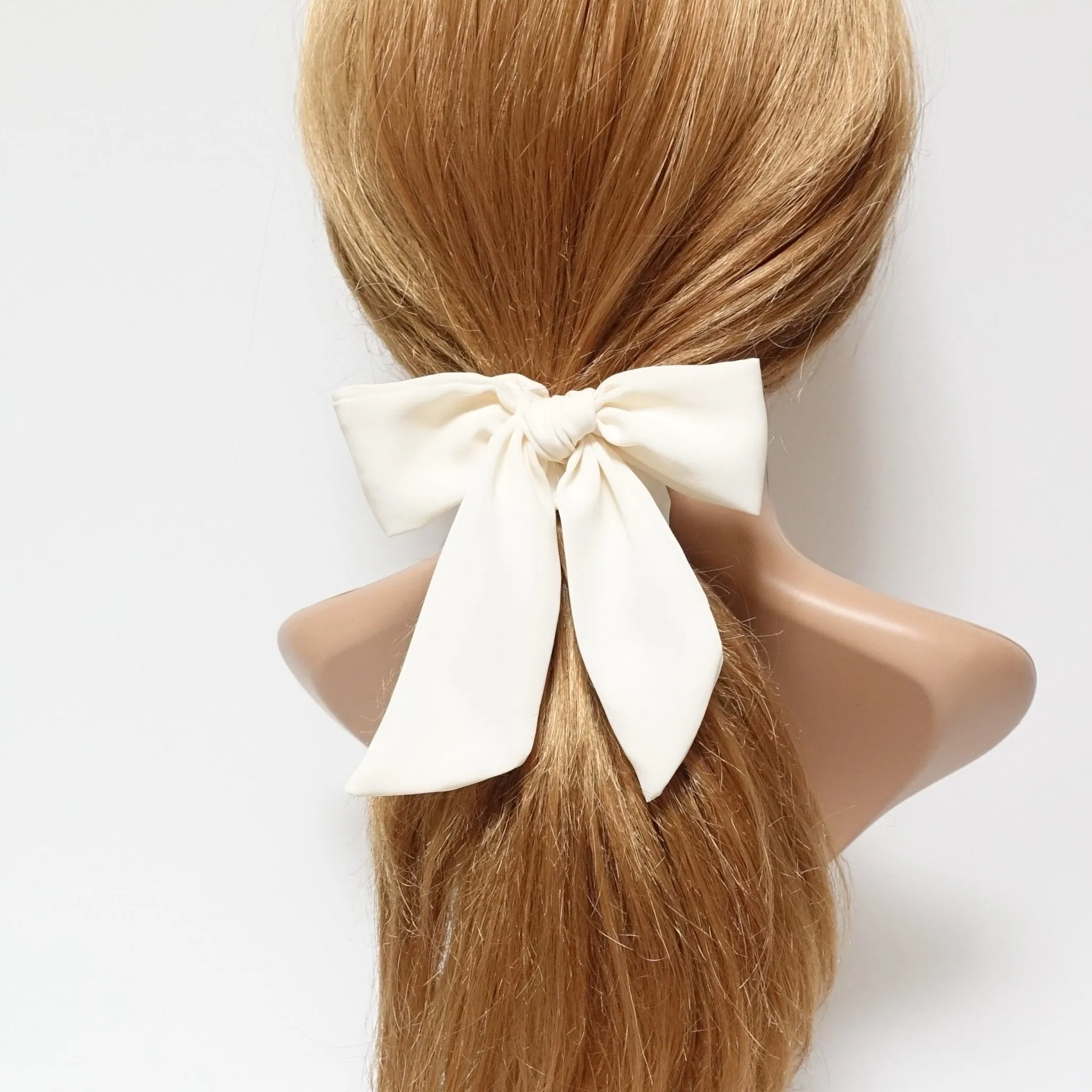 chiffon bow knot scrunchies lovely hair tie elastic scrunchy for woman