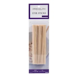 Creative You Wooden Mixing Sticks 50pcs