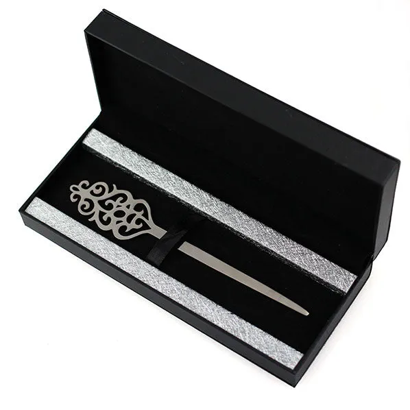 Crystalmood Pure Titanium Victorian Pattern Hair Stick