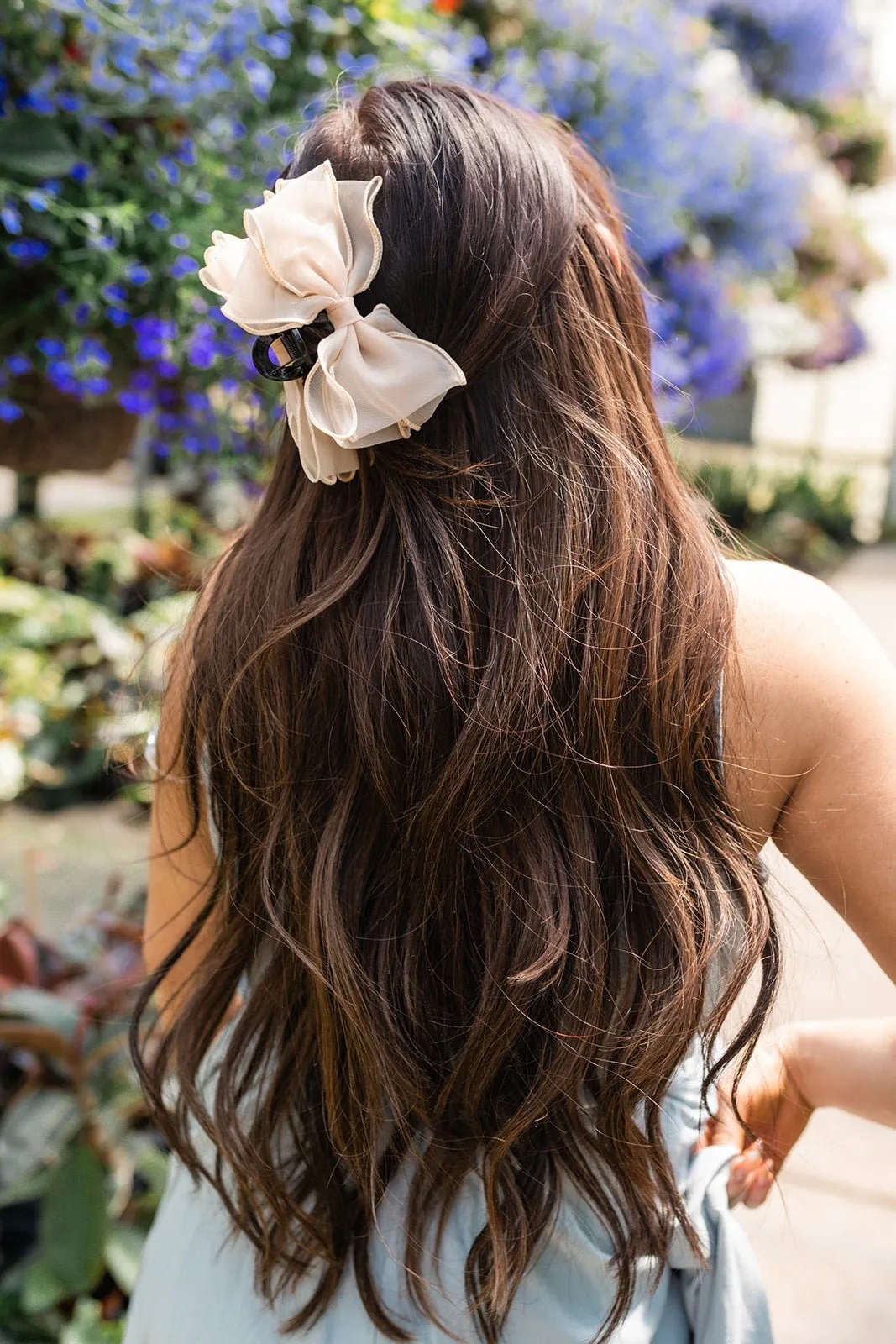 Fancy Bow Claw Clip