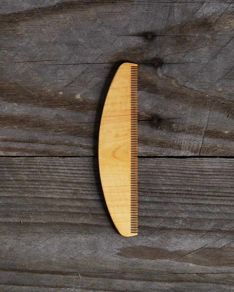 Fine Tooth Boxwood Comb (OUT OF STOCK)