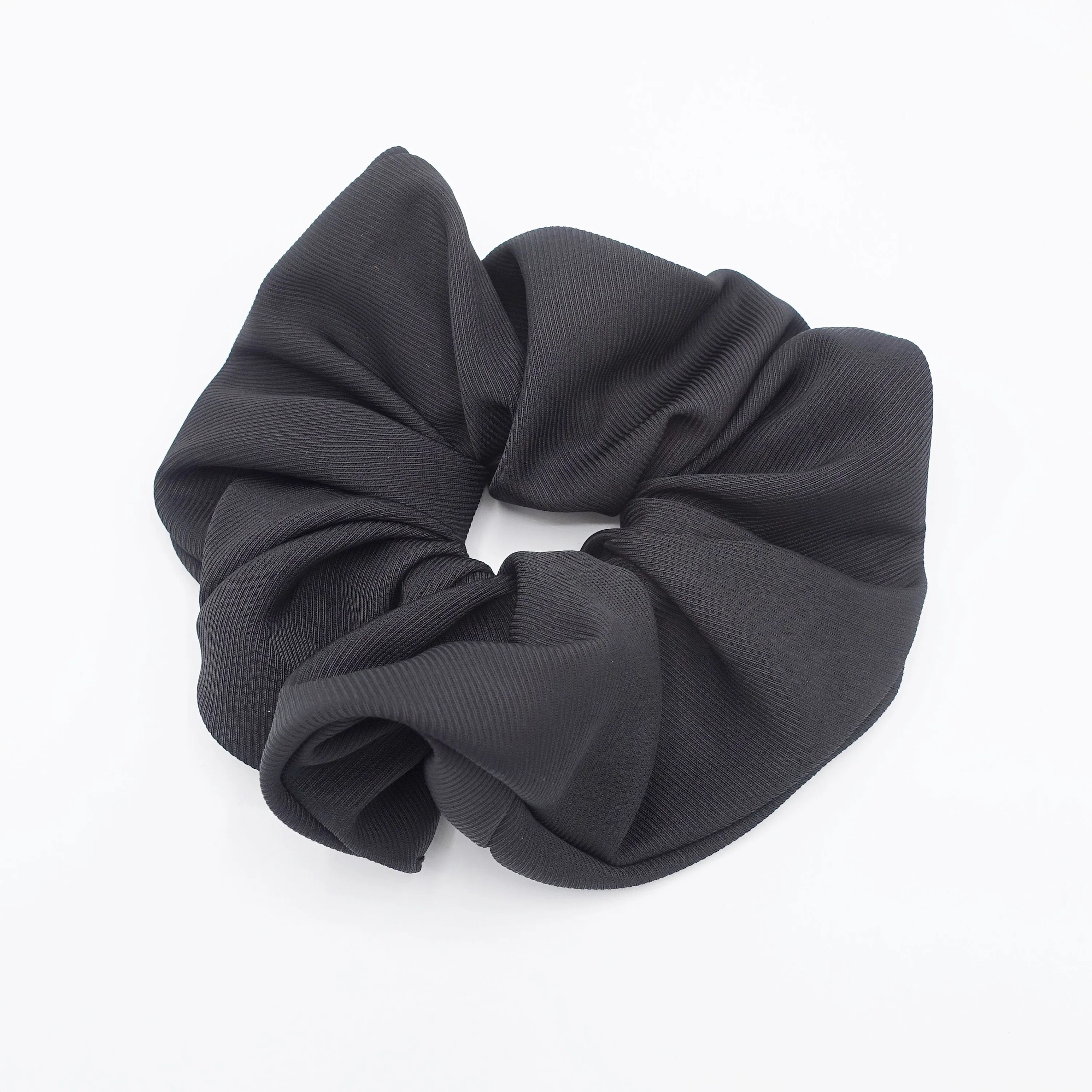 grosgrain oversized scrunchies beige hair tie scrunchy for women