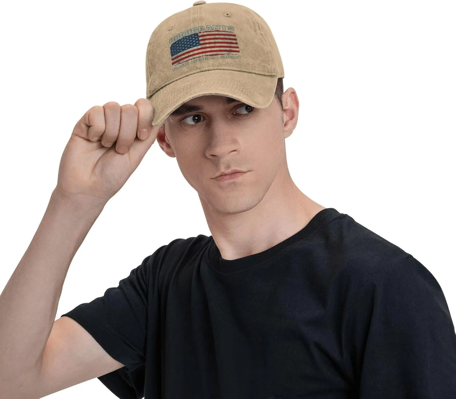 Gymini Immigrants Make America Great Hat Immigration Keep The America Trucker Hat Dad Baseball Cap