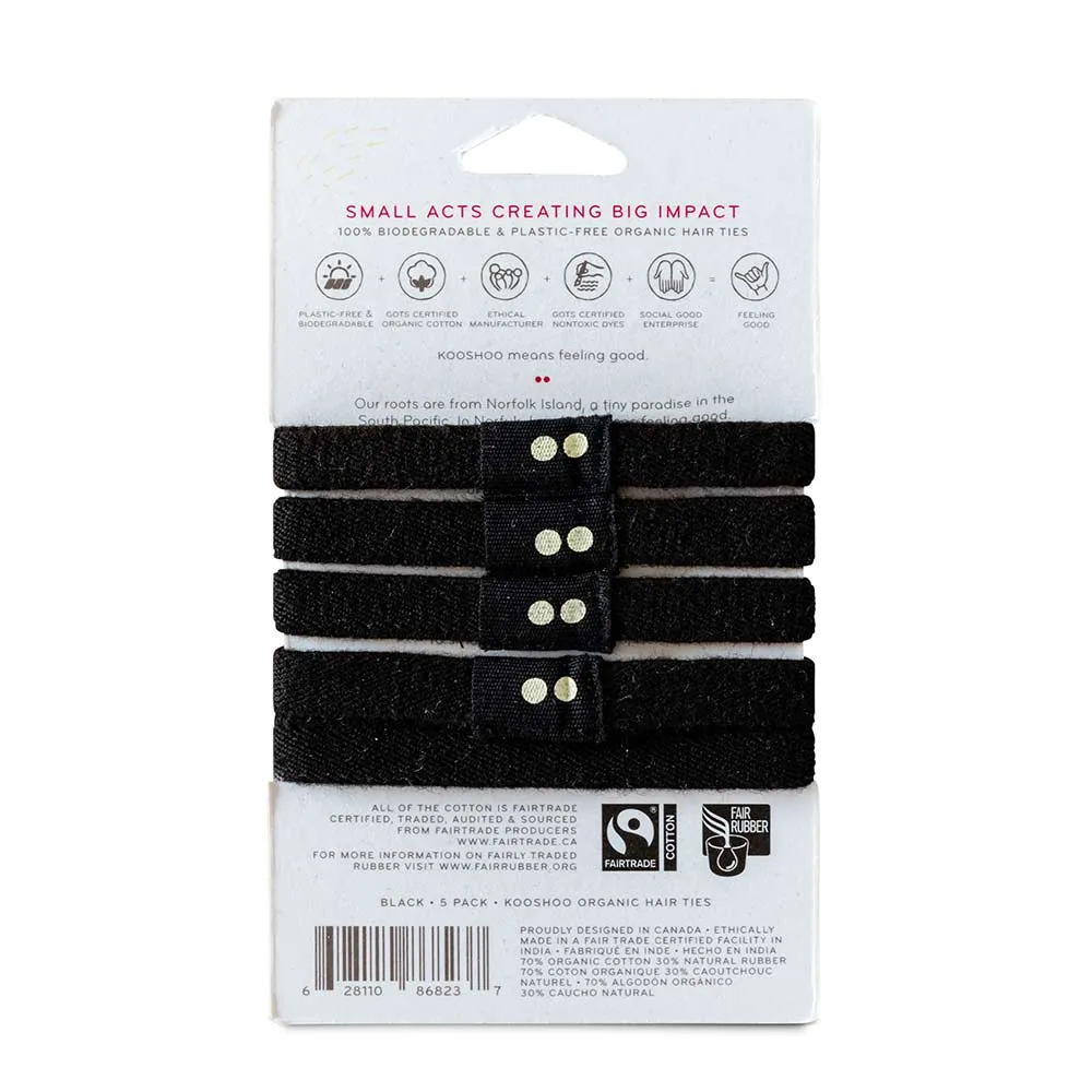 Hair Ties - Black