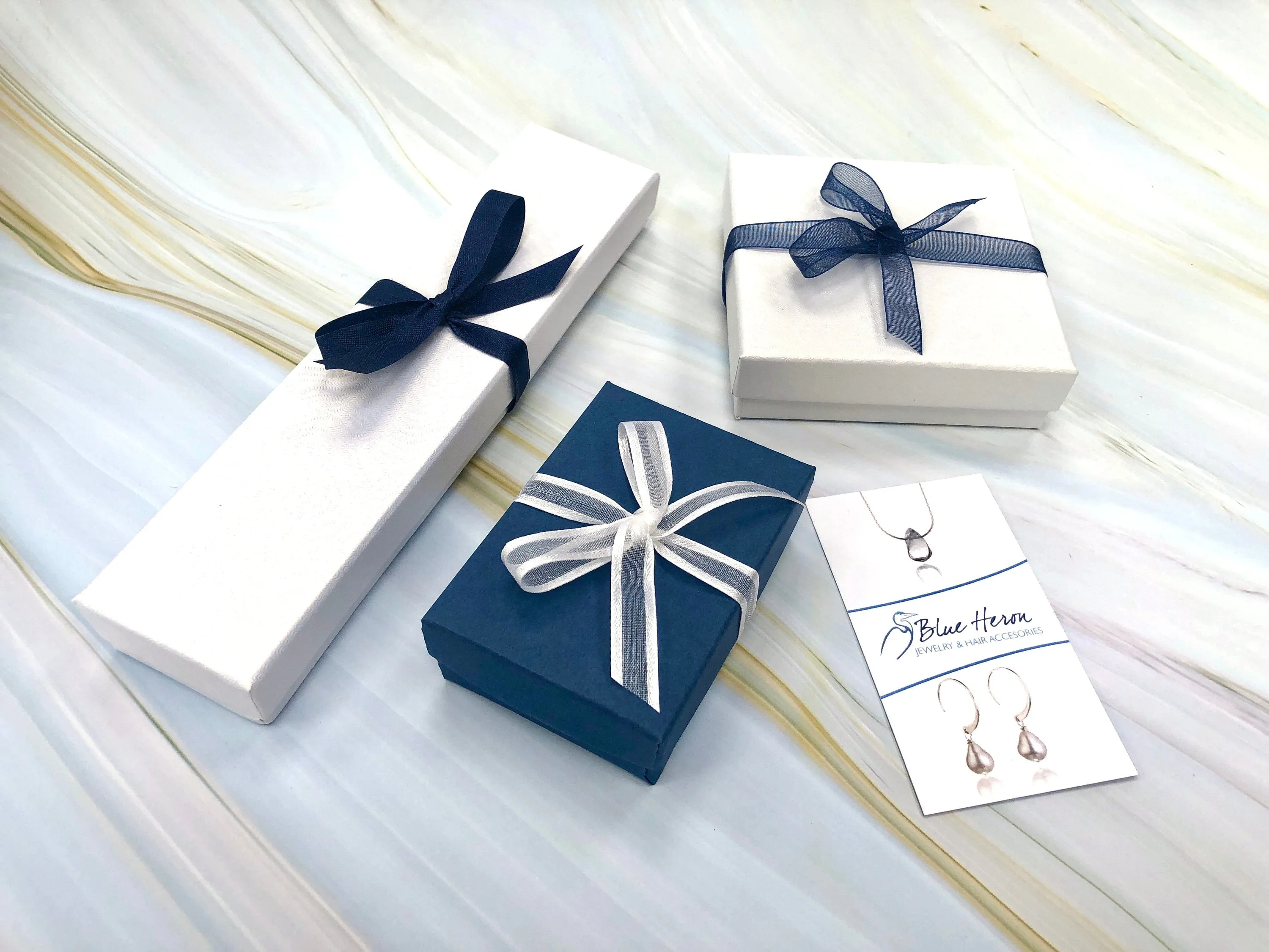 Iolite Hoop earrings Sterling Silver