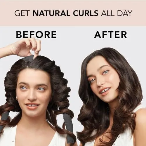 Kitsch Satin Heatless Curling Set - Hair Rollers for Heatless Curls