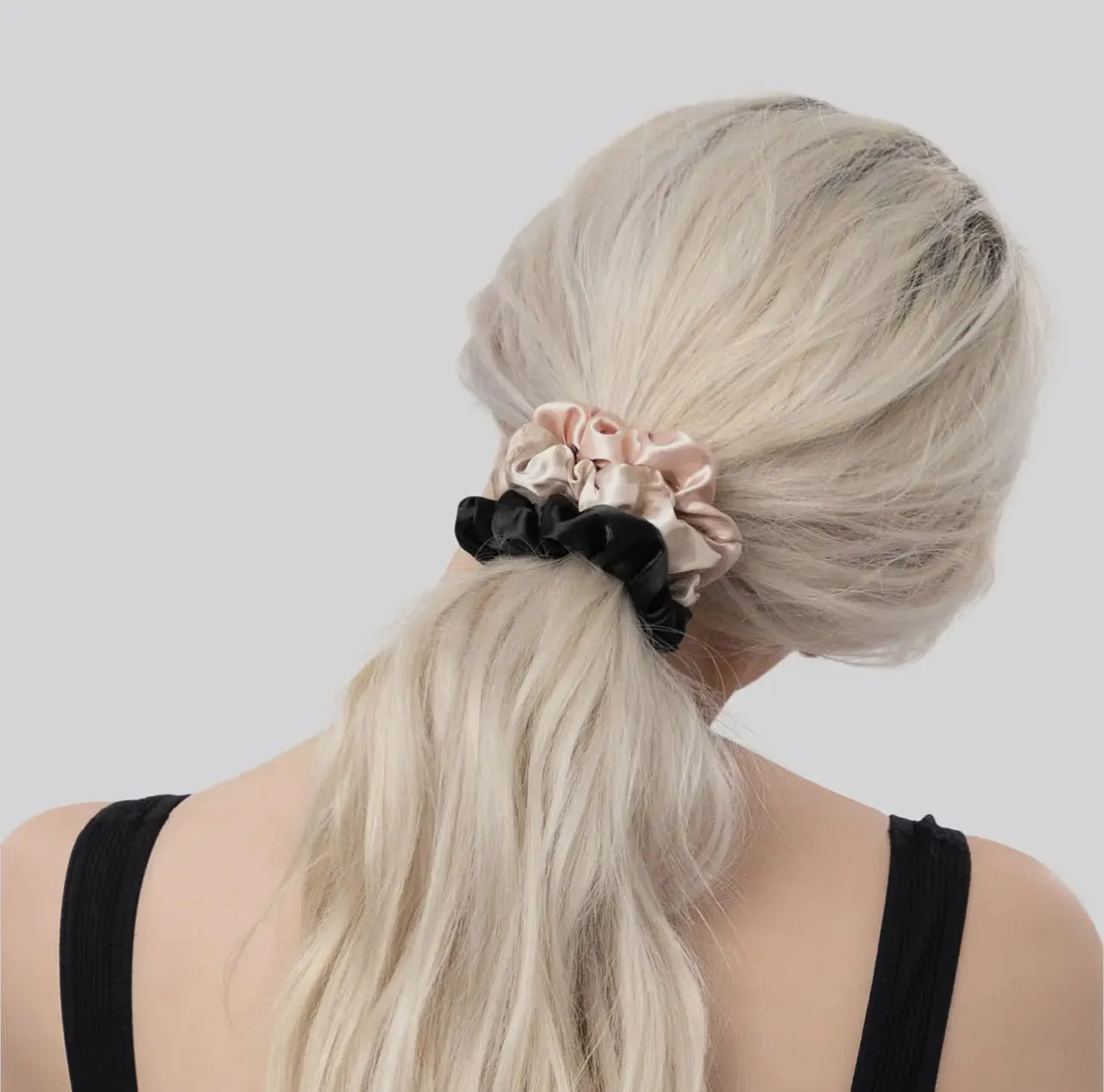 Kitsch Satin Sleep Scrunchies - 5pc ~ Assorted