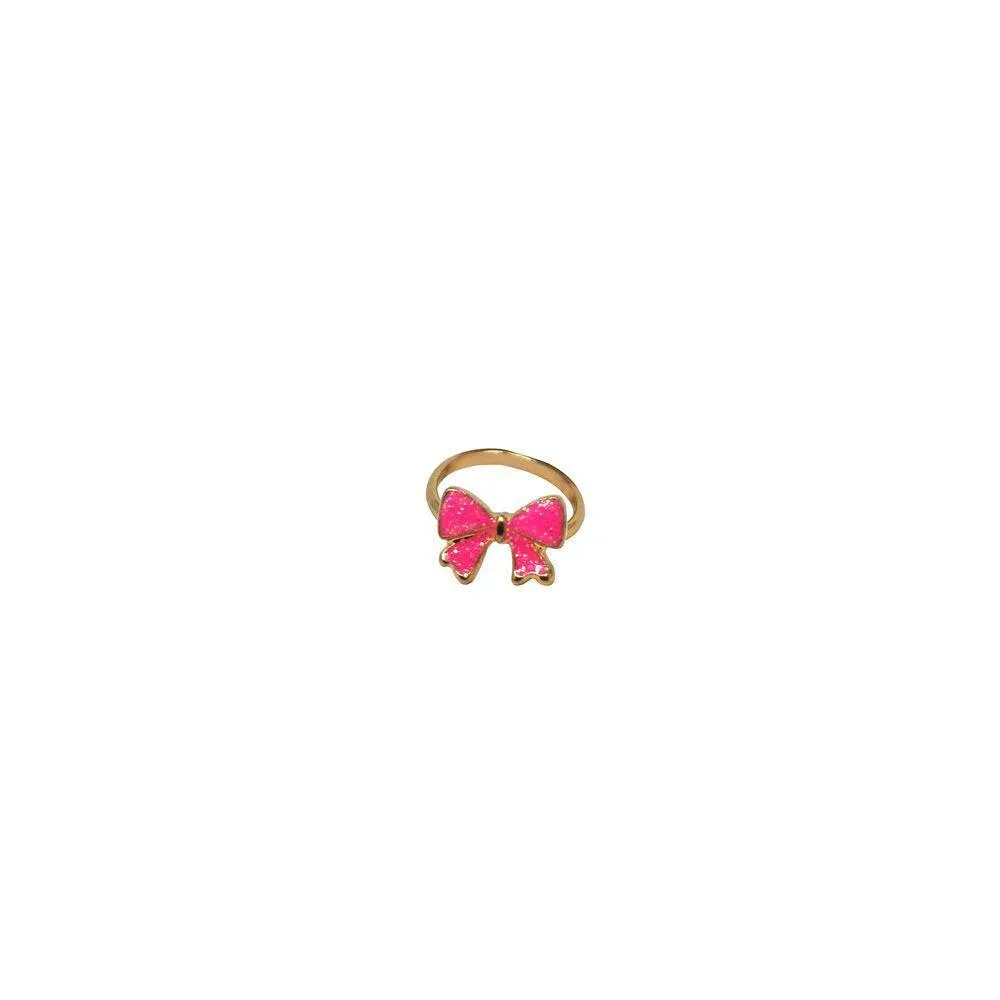 Kittens & Bows Adjustable Ring Set Of 3