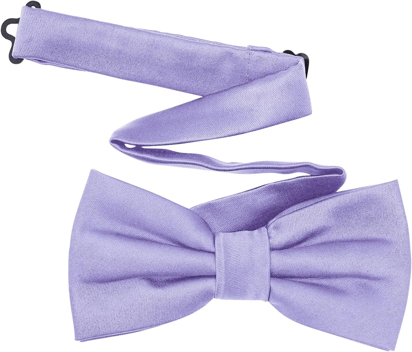 Men's Pre-Tied Satin Formal Tuxedo Bowtie Adjustable Length Satin Bow Tie
