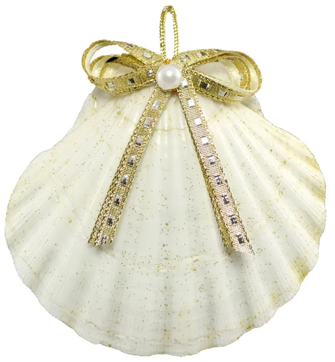 Natural Deep Sea Shells 12-Pc. Ornament Set
