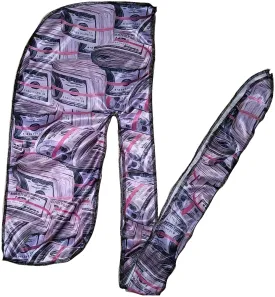 New Premium Silky Durag Design Satin Benjies
