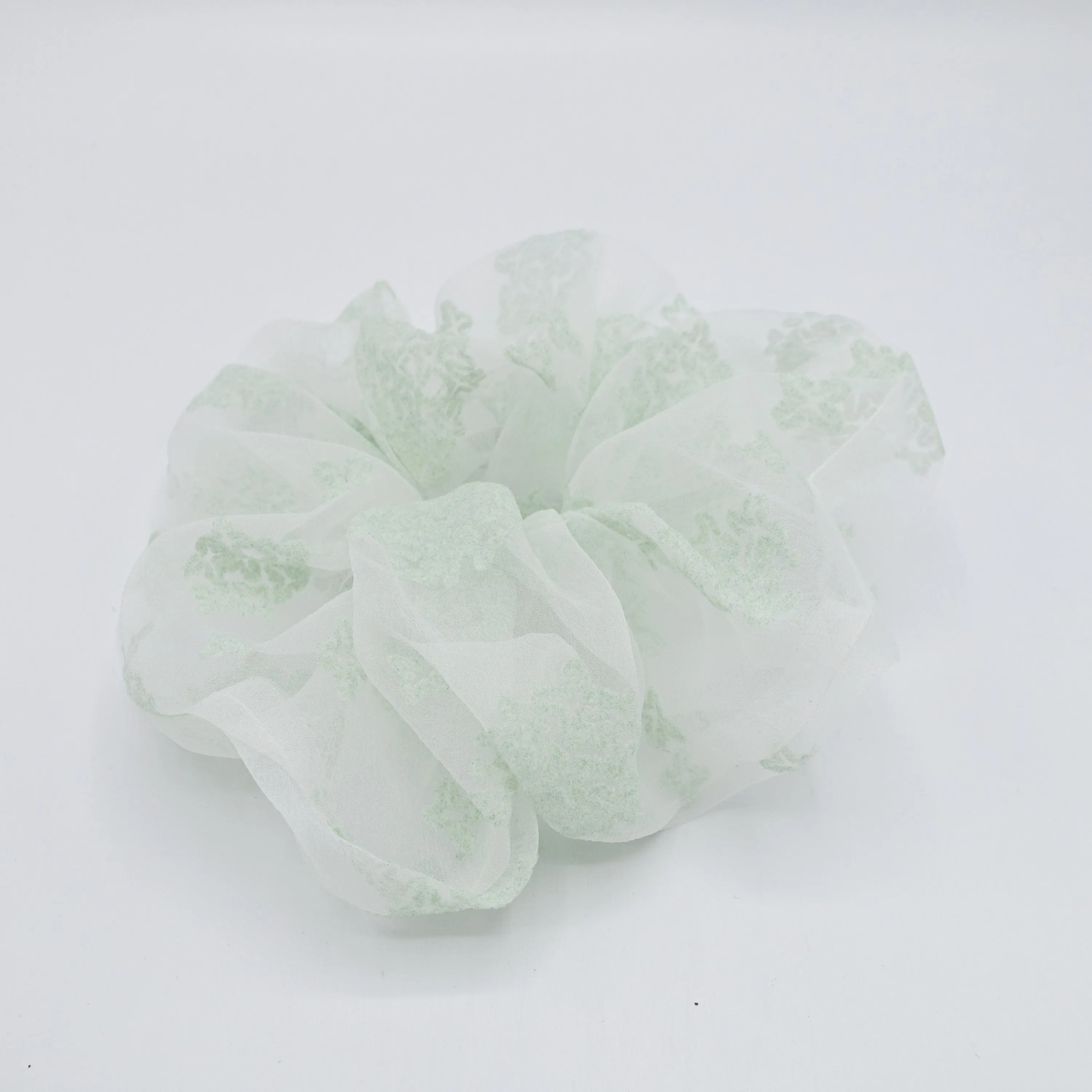 organa oversized scrunchies floral hair tie scrunchie for women