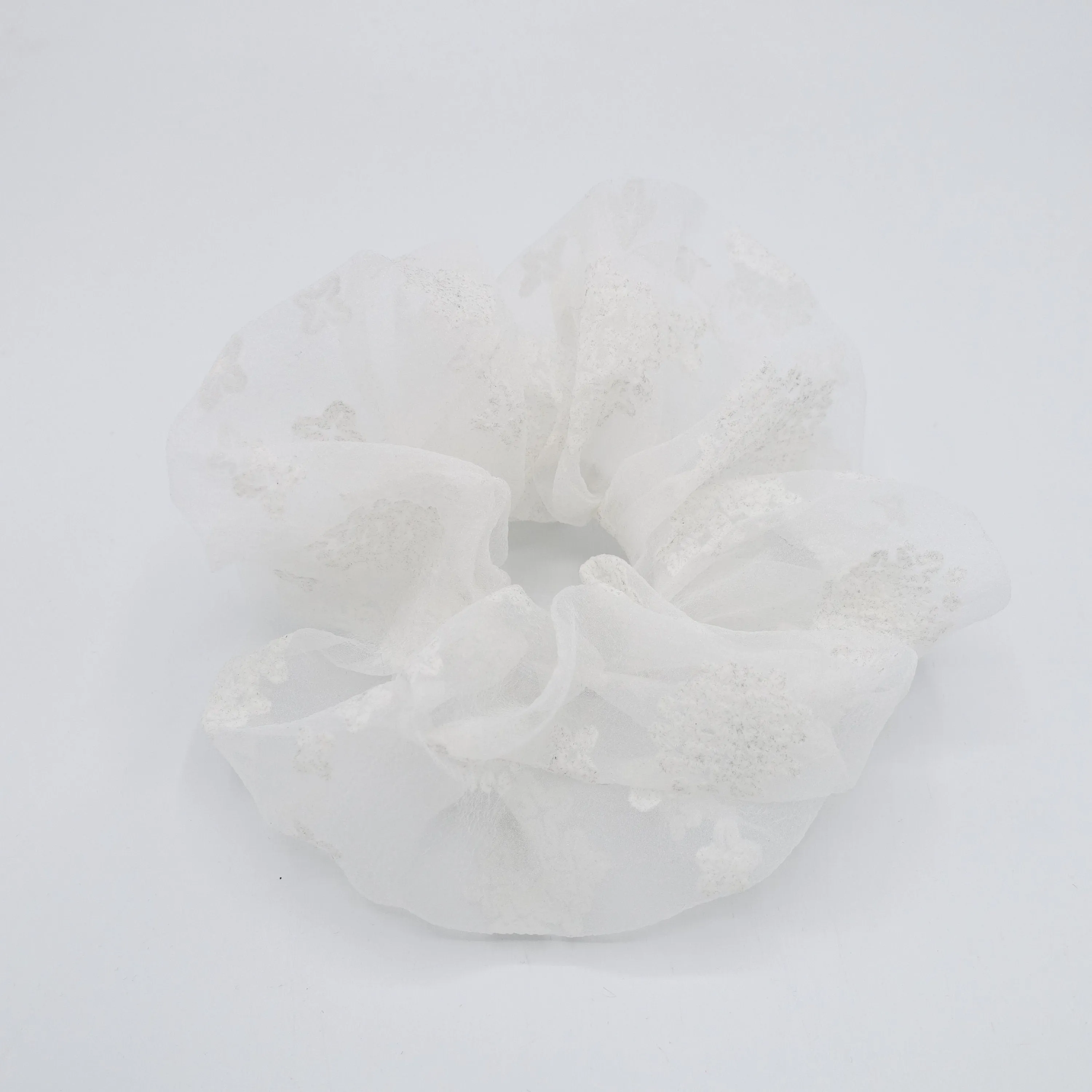 organa oversized scrunchies floral hair tie scrunchie for women