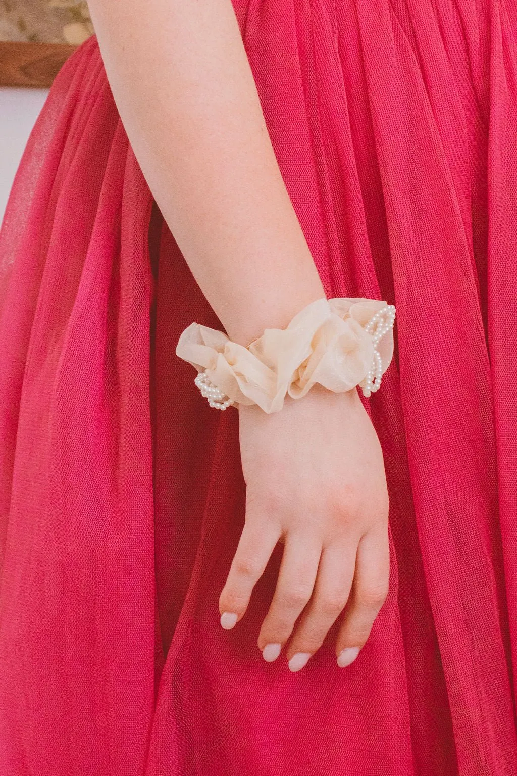 Precious Pearl Scrunchie