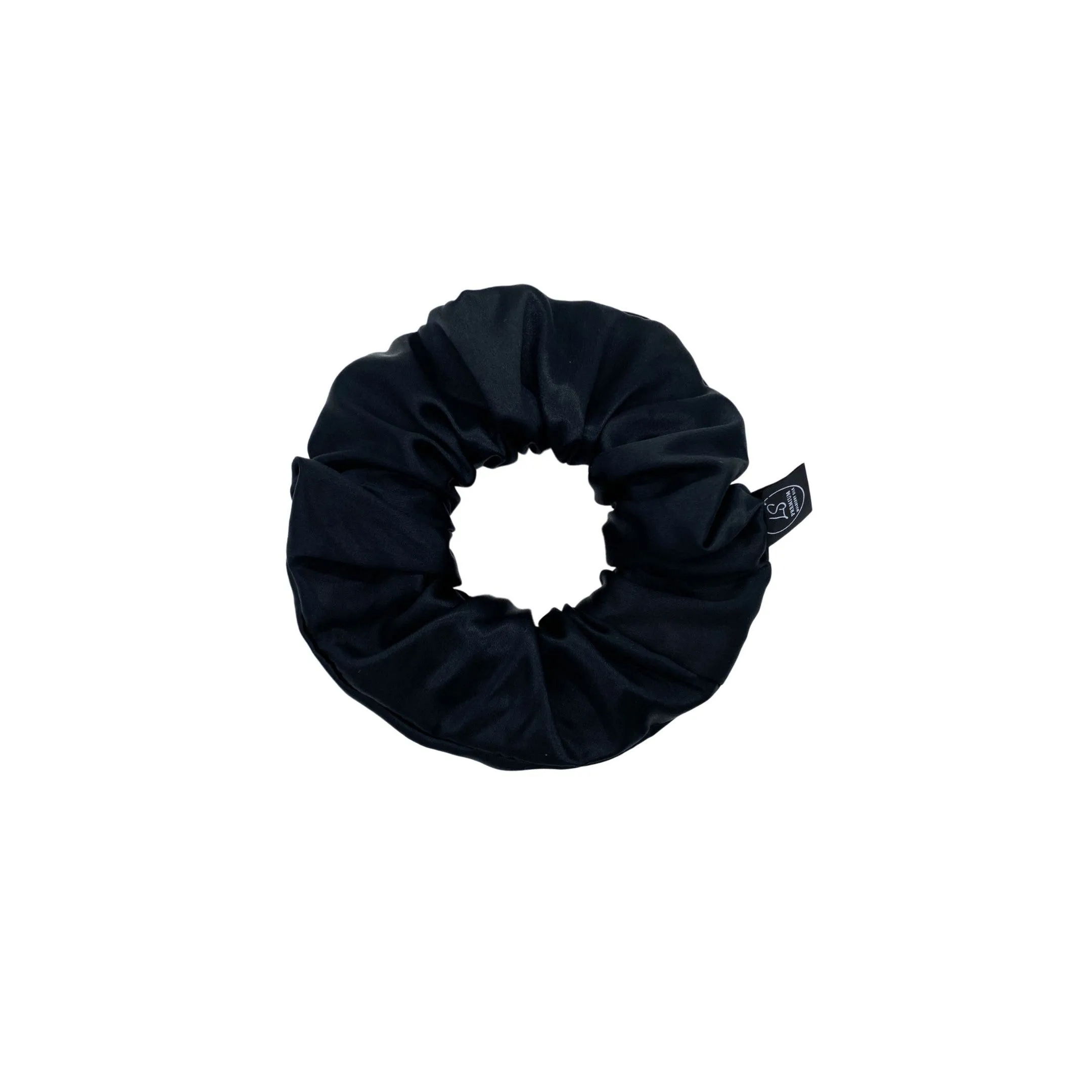 Premium Mulberry Silk Scrunchie - Raspberry - Large