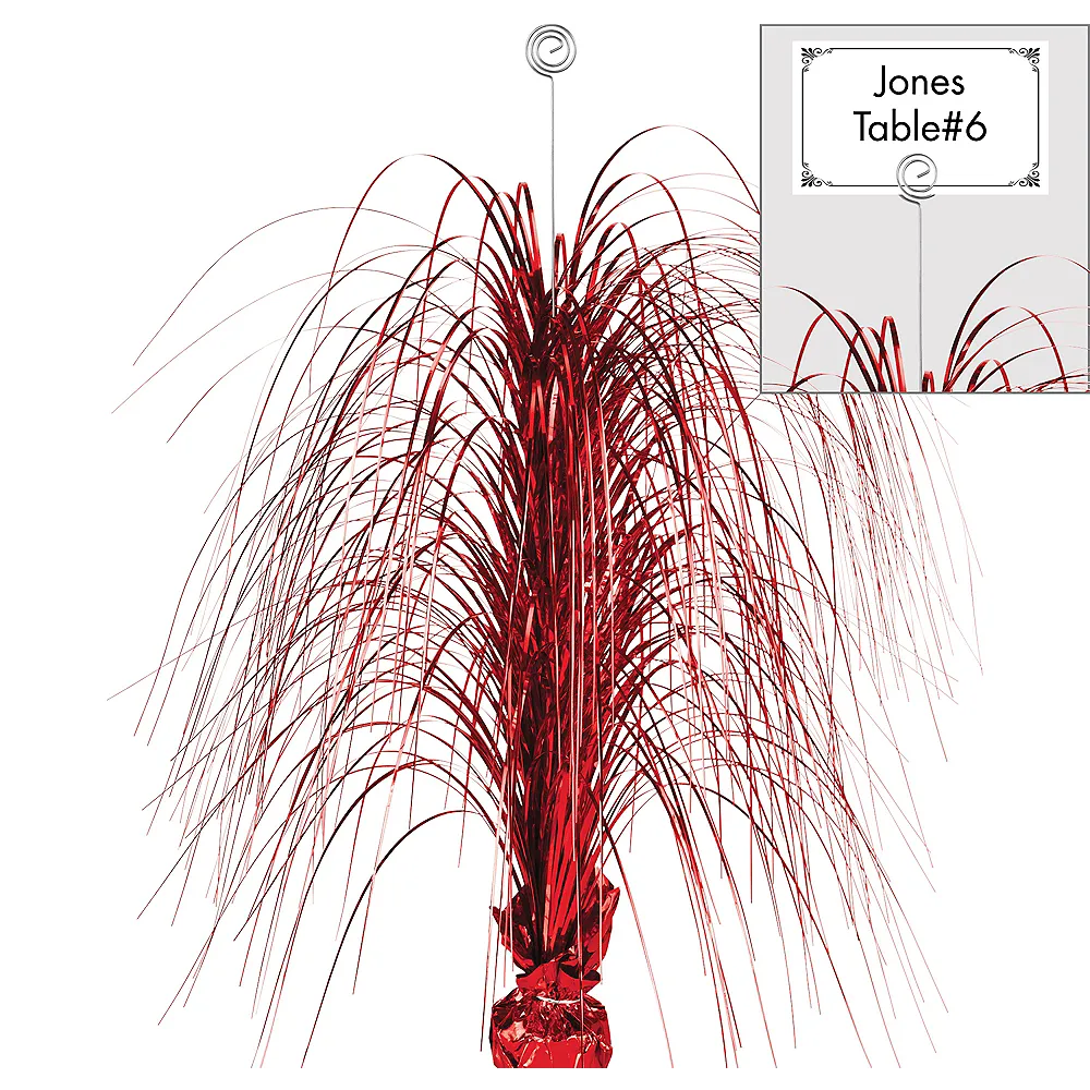 Red Centerpiece Spray | 1ct