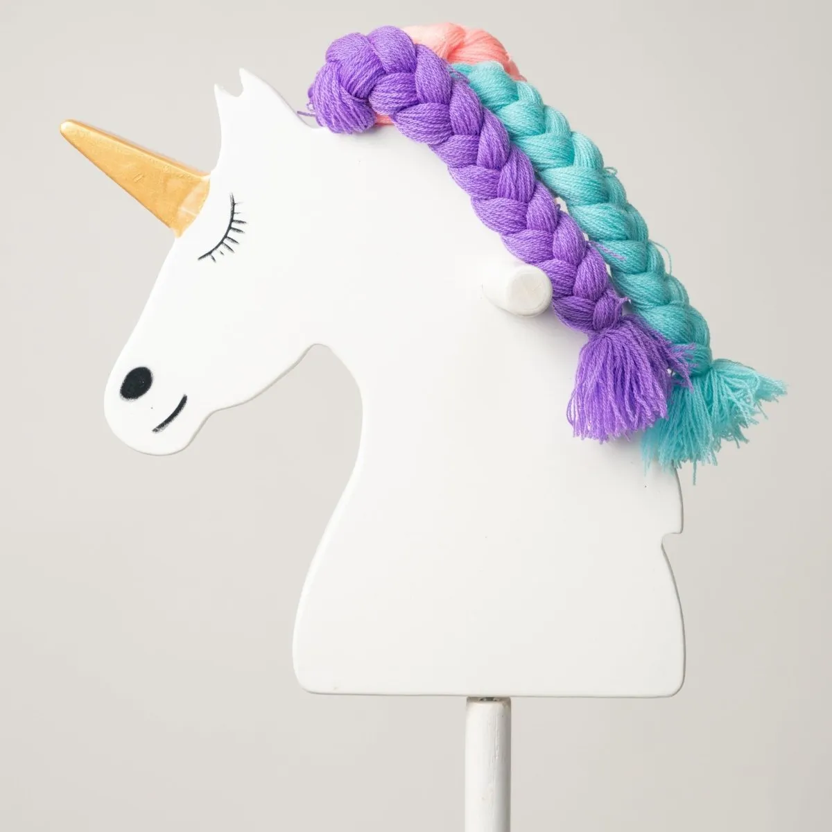 Rocking Potato Hobby Horse- Unicorn
