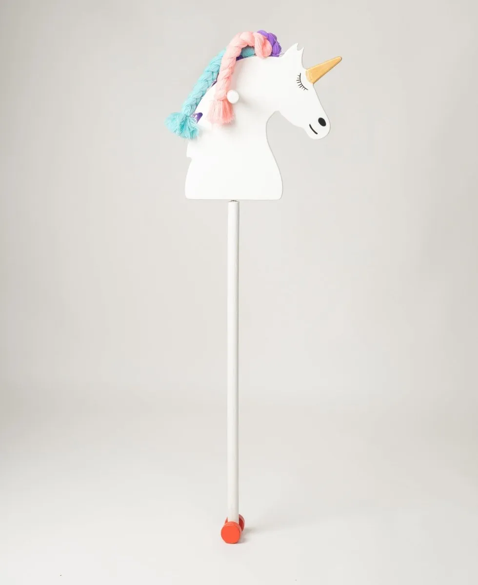 Rocking Potato Hobby Horse- Unicorn