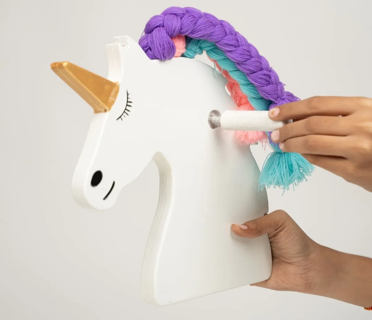 Rocking Potato Hobby Horse- Unicorn