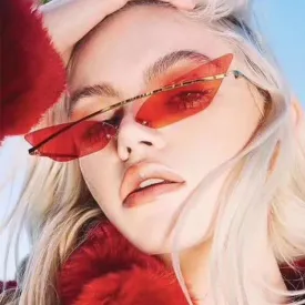 Sunglasses Bowknot Candy Color Vintage UV Protection Sun Glasses