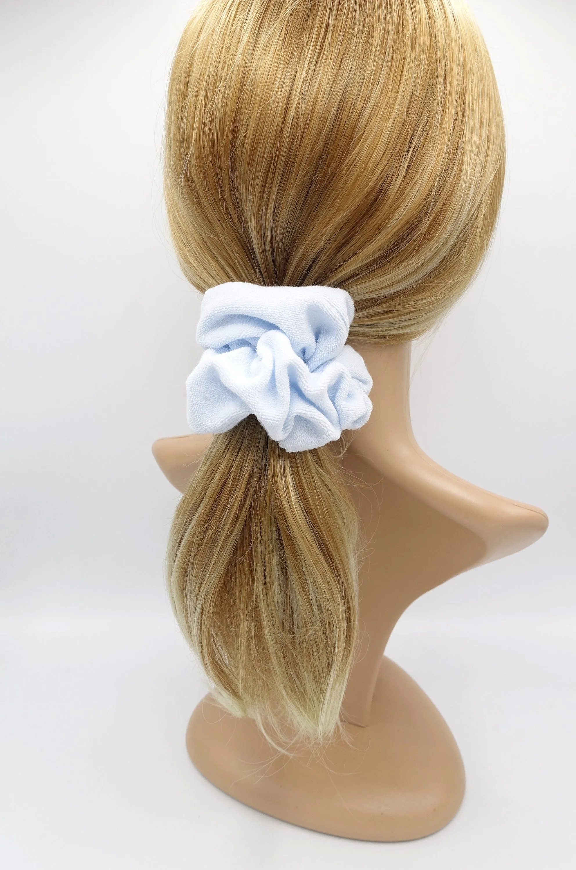 terry scrunchies, daily scrunchies, hair tie shop for women