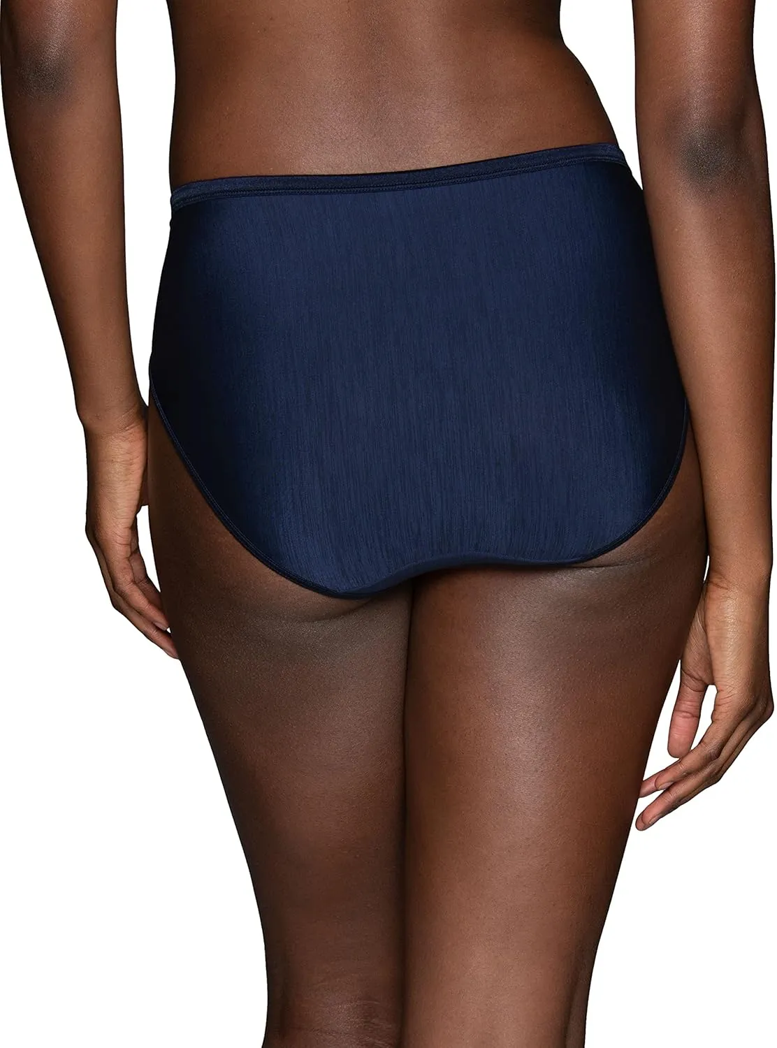 Vanity Fair Women's Illumination Hi Cut Panties, Silky Stretch & Satin Trim