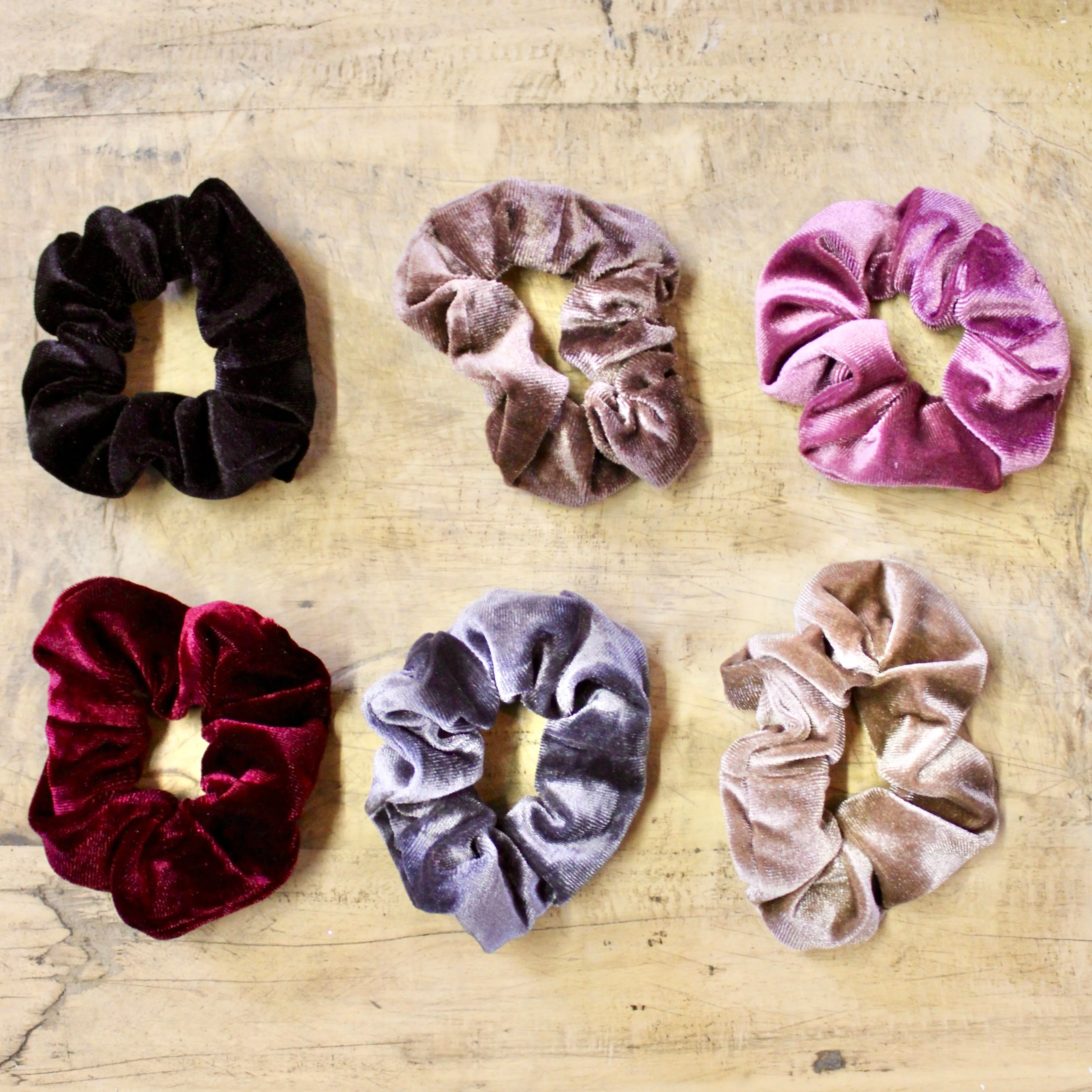 Velvet Scrunchies