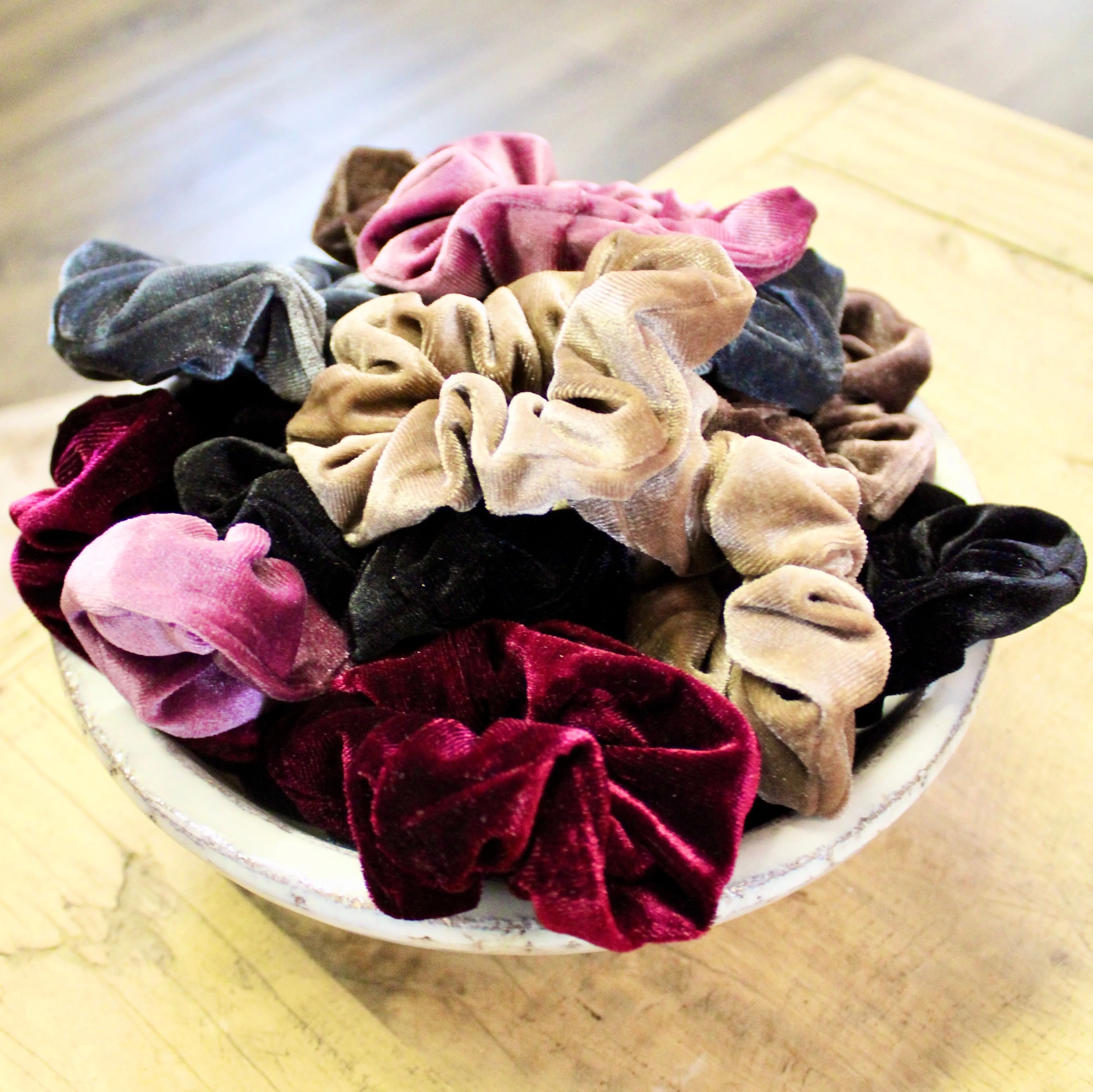 Velvet Scrunchies