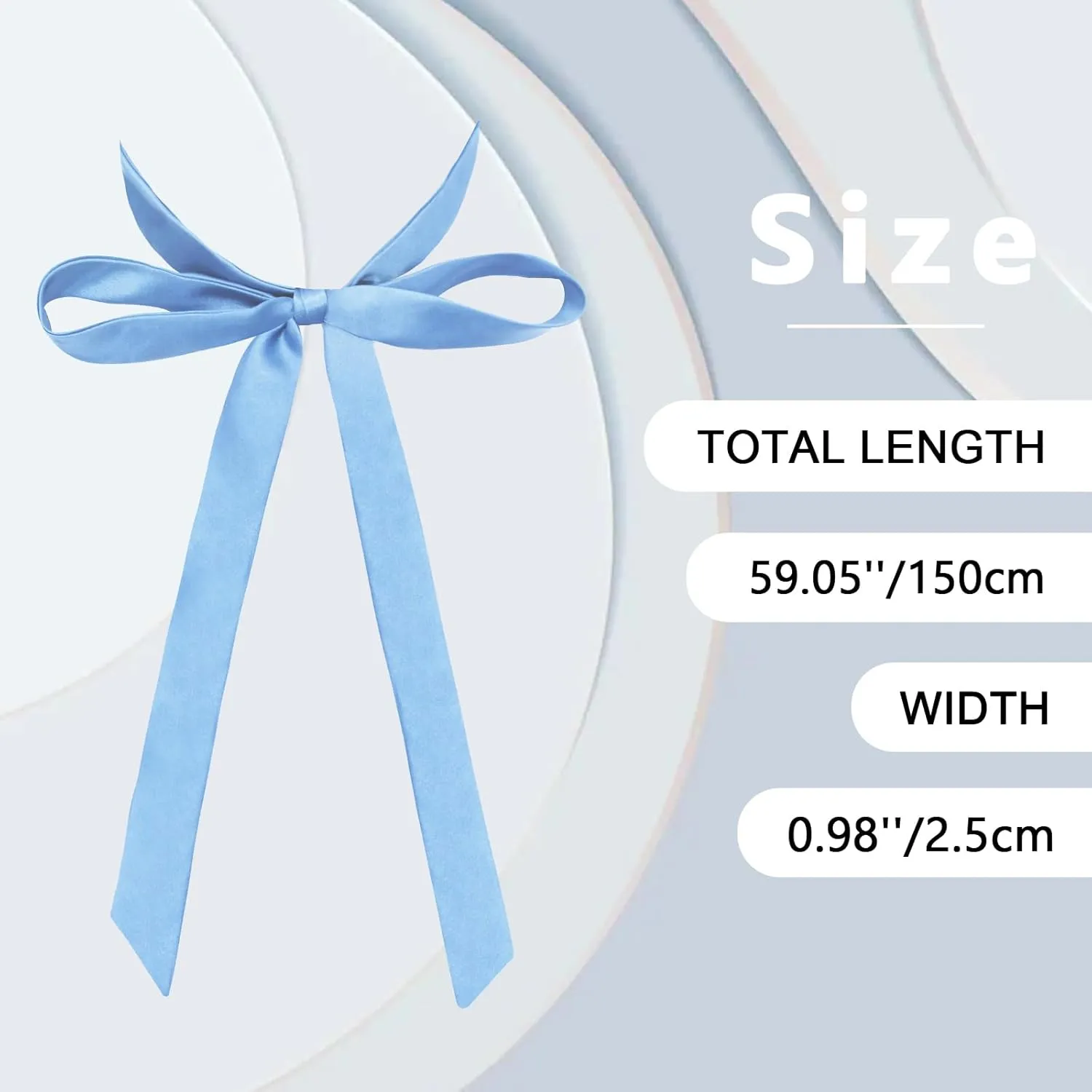 Womens Bow Tie, Solid Color Ribbon Girls Bowties for Party Wedding Usual Cosplay School Uniforms Accessory