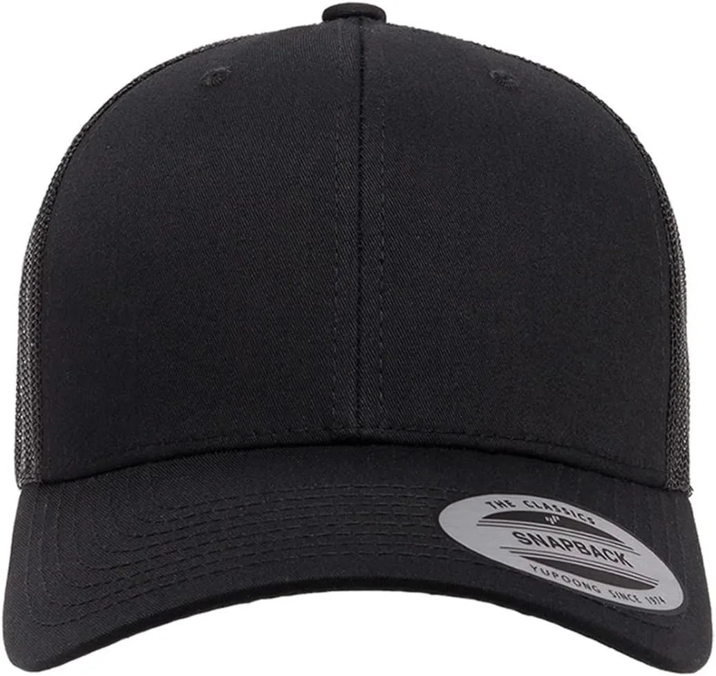 Yupoong Men's YP Classic Trucker Cap, OSFA - YP 6606 - Bulk, Blank Hats