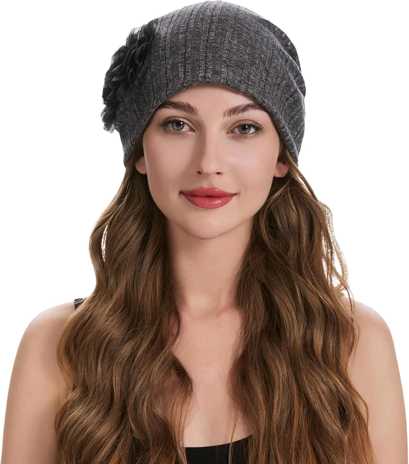 ZLYC Women Lightweight Slouchy Beanie Hat Thin Knit Skull Cap Summer Chemo Headwear
