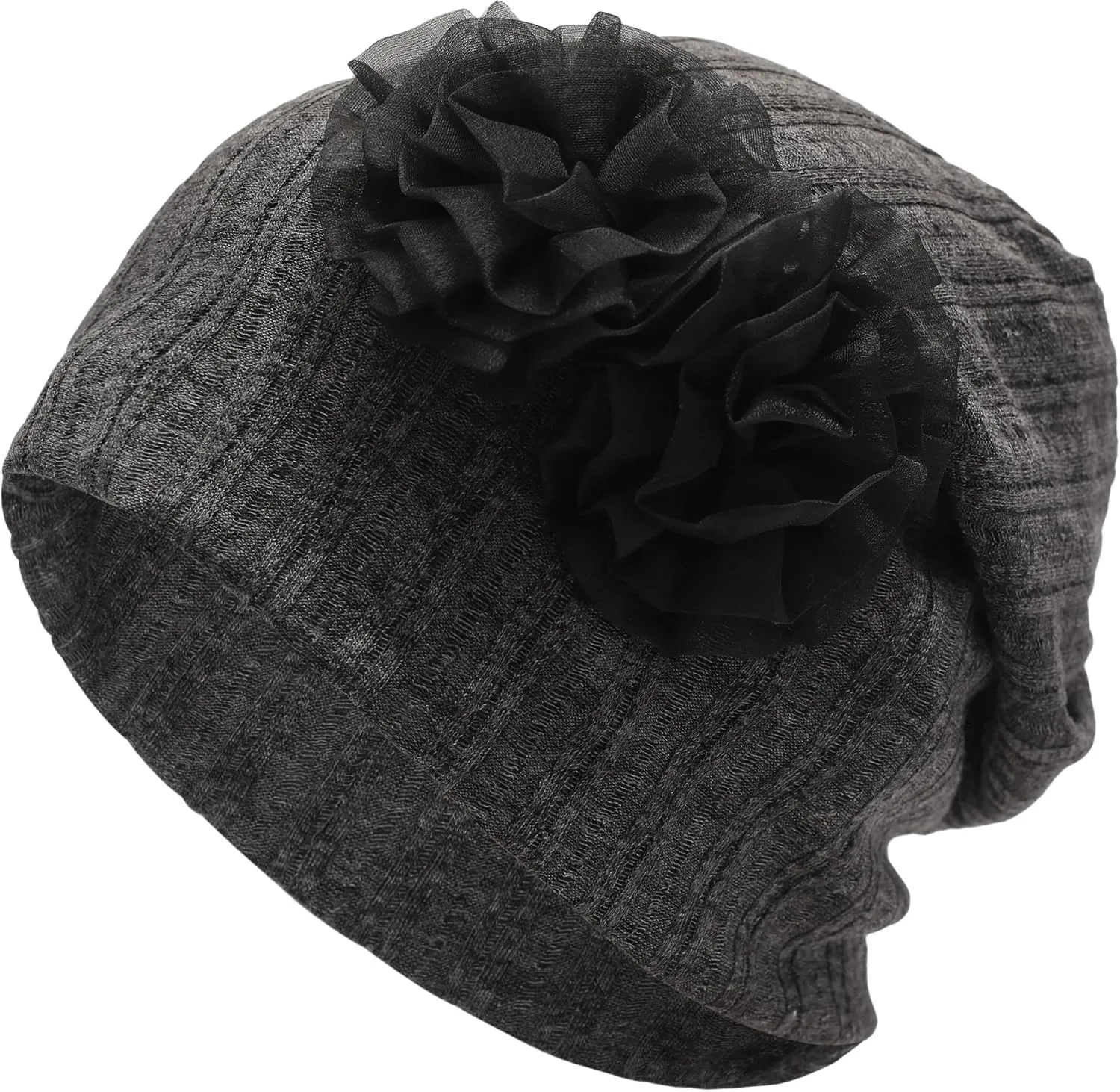 ZLYC Women Lightweight Slouchy Beanie Hat Thin Knit Skull Cap Summer Chemo Headwear