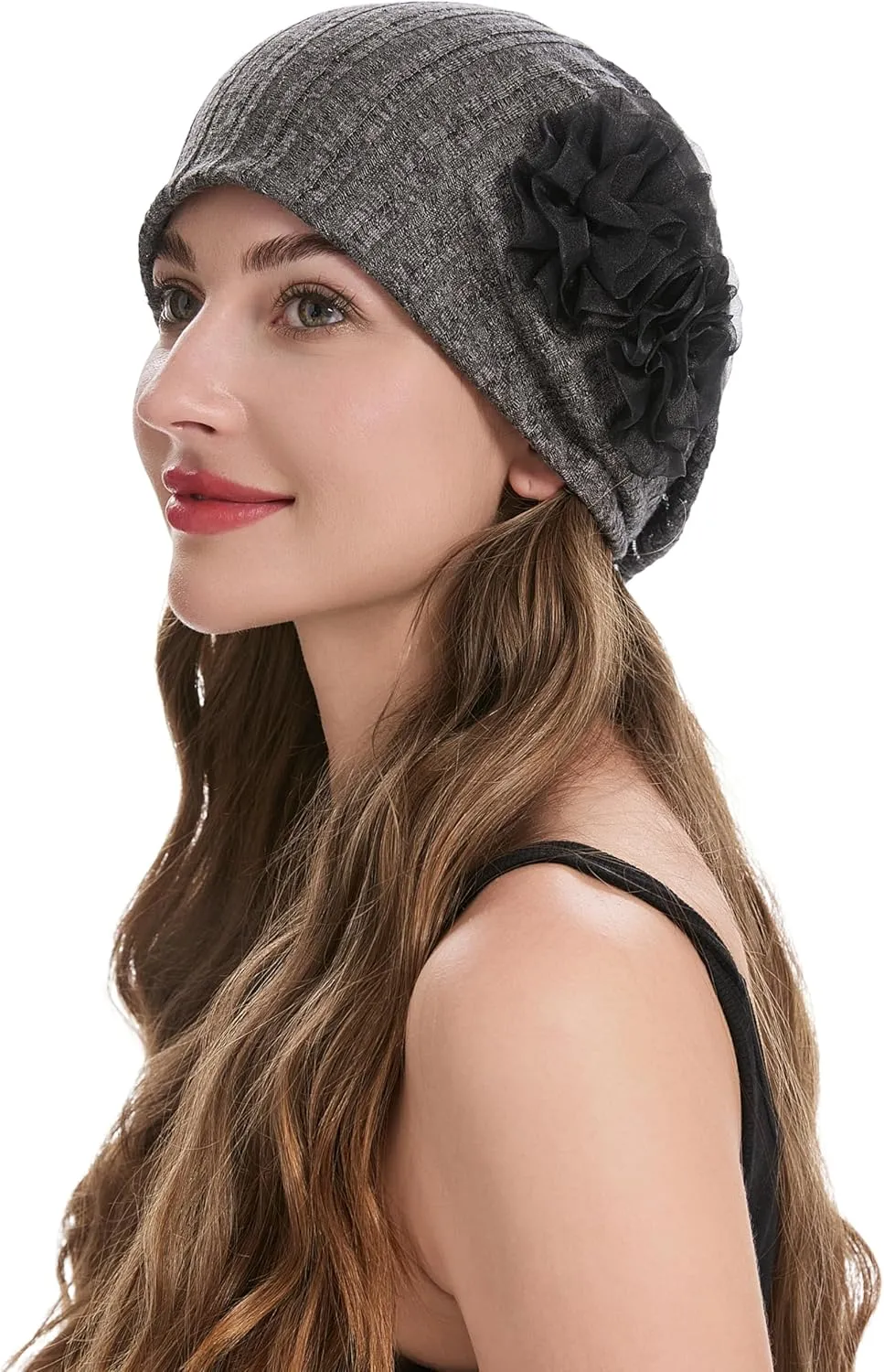 ZLYC Women Lightweight Slouchy Beanie Hat Thin Knit Skull Cap Summer Chemo Headwear
